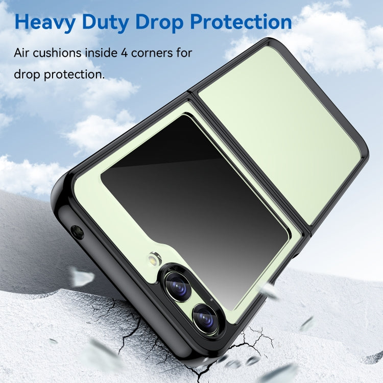 For Samsung Galaxy Z Flip5 Colorful Series Acrylic + TPU Phone Case