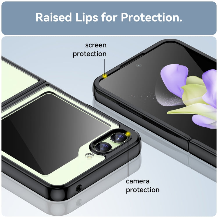 For Samsung Galaxy Z Flip5 Colorful Series Acrylic + TPU Phone Case