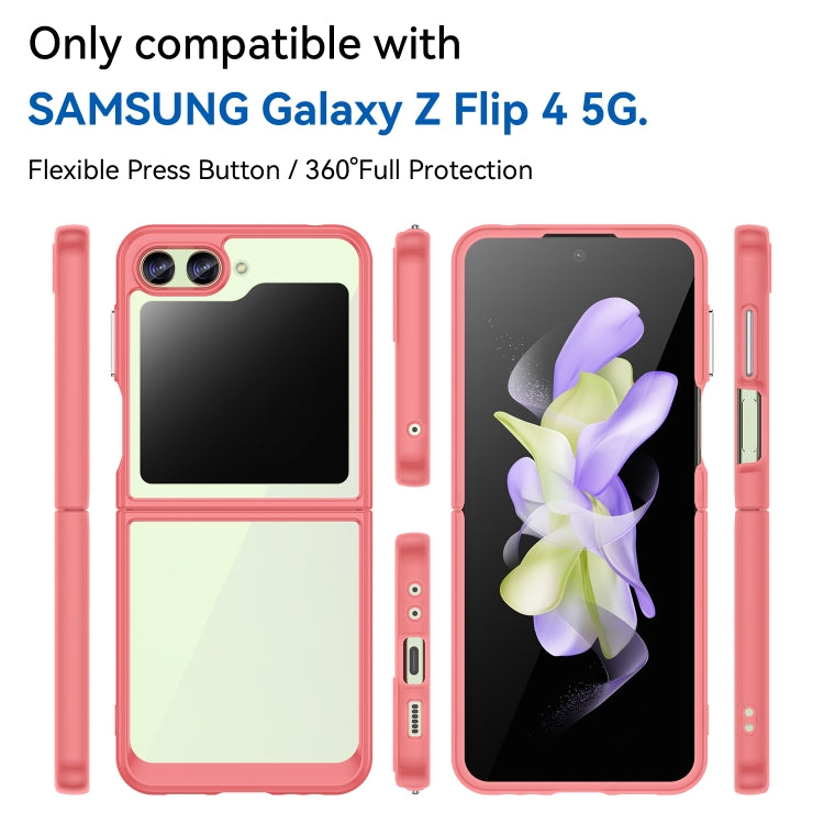 For Samsung Galaxy Z Flip5 Colorful Series Acrylic + TPU Phone Case