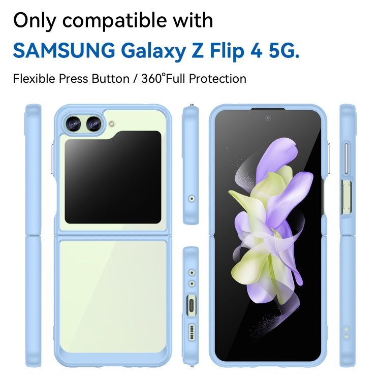 For Samsung Galaxy Z Flip5 Colorful Series Acrylic + TPU Phone Case