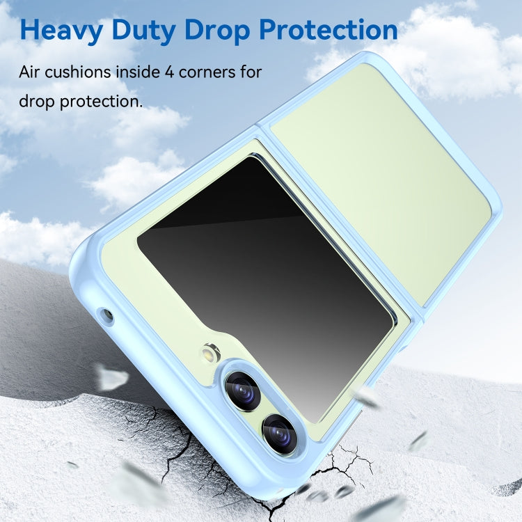 For Samsung Galaxy Z Flip5 Colorful Series Acrylic + TPU Phone Case