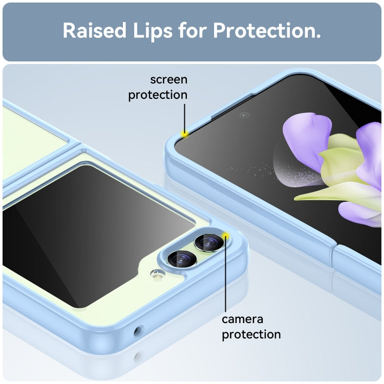 For Samsung Galaxy Z Flip5 Colorful Series Acrylic + TPU Phone Case