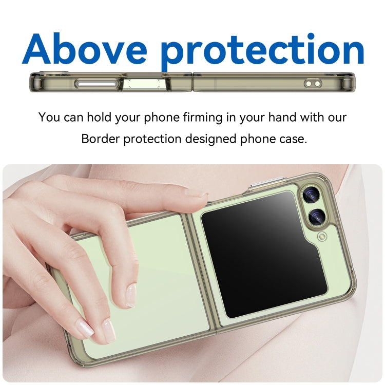 For Samsung Galaxy Z Flip5 Colorful Series Acrylic + TPU Phone Case
