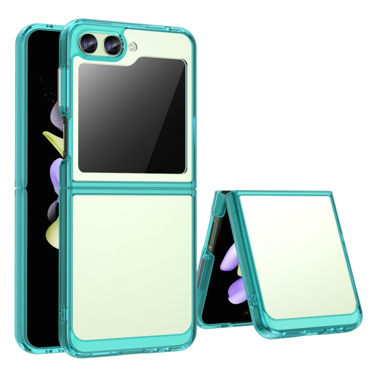 For Samsung Galaxy Z Flip5 Colorful Series Acrylic + TPU Phone Case