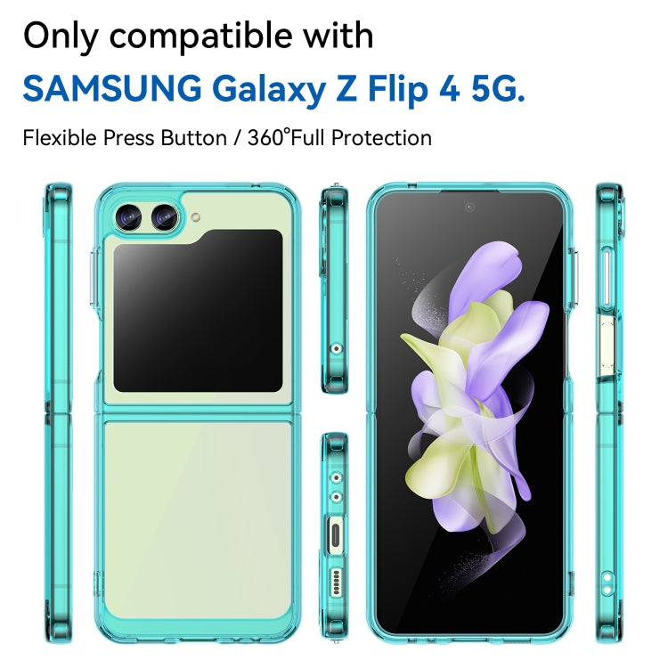 For Samsung Galaxy Z Flip5 Colorful Series Acrylic + TPU Phone Case