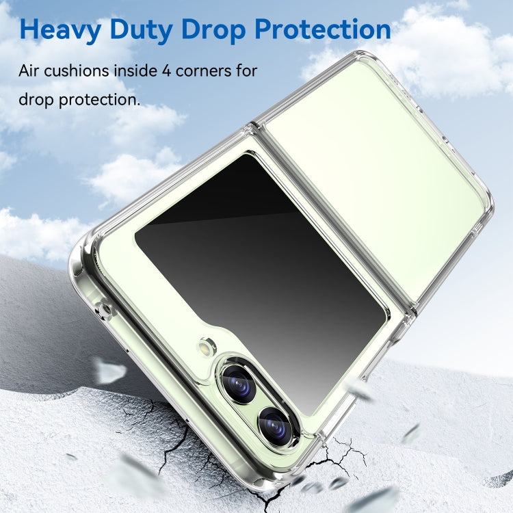 For Samsung Galaxy Z Flip5 Colorful Series Acrylic + TPU Phone Case