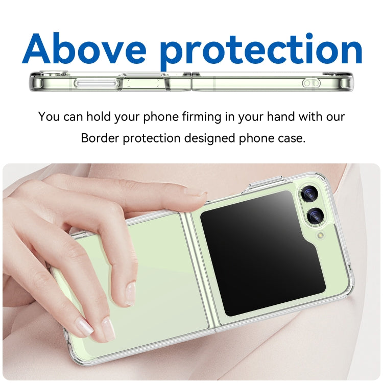 For Samsung Galaxy Z Flip5 Colorful Series Acrylic + TPU Phone Case