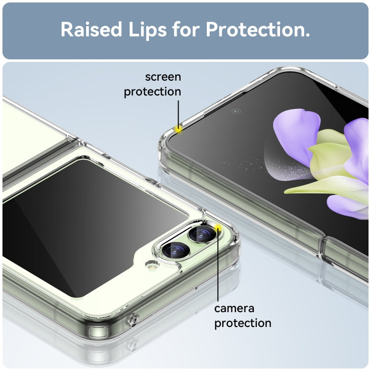 For Samsung Galaxy Z Flip5 Colorful Series Acrylic + TPU Phone Case