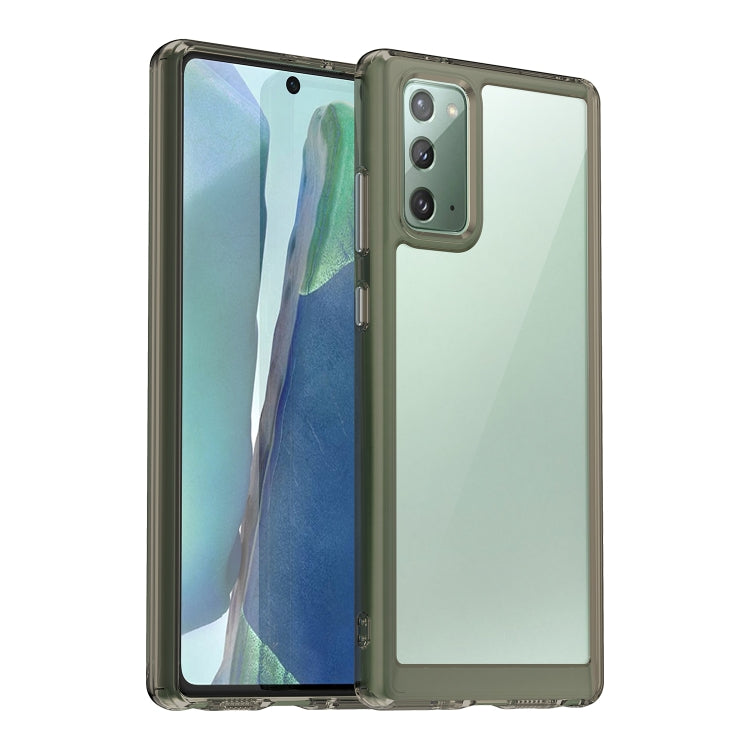 For Samsung Galaxy Note20 Colorful Series Acrylic + TPU Phone Case