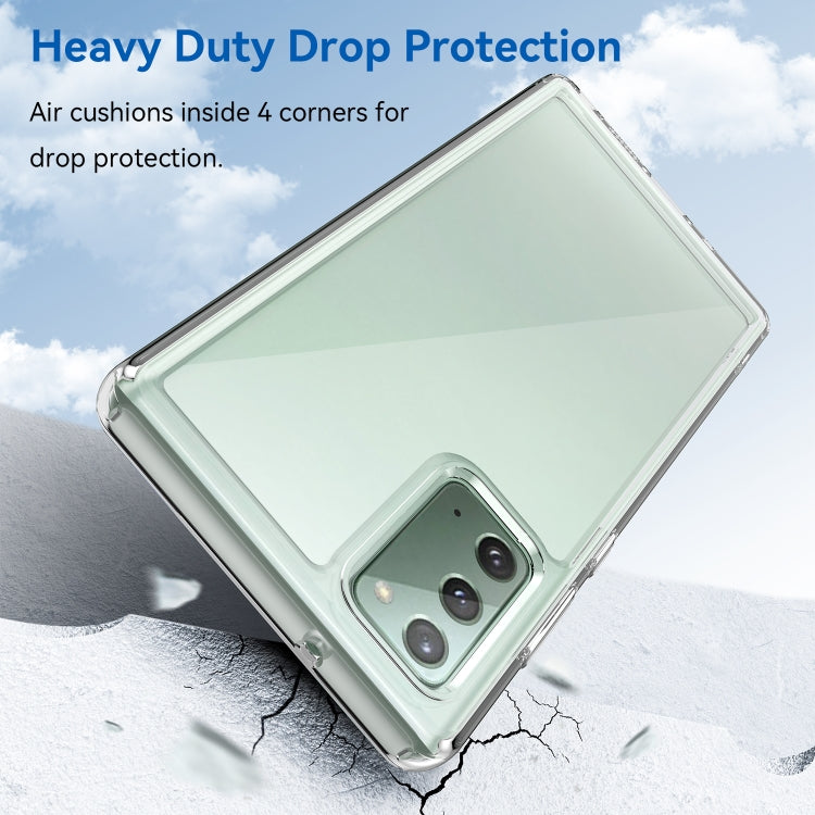 For Samsung Galaxy Note20 Colorful Series Acrylic + TPU Phone Case