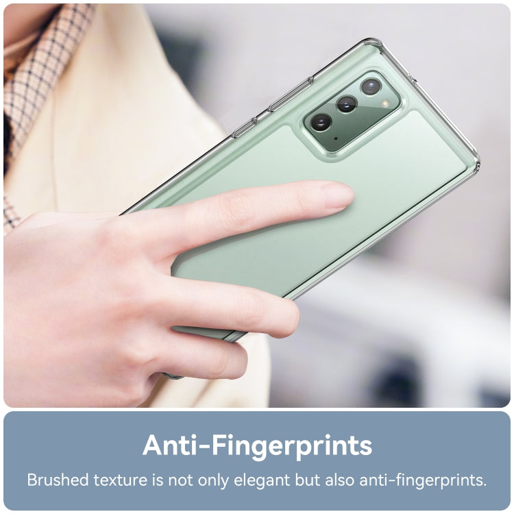For Samsung Galaxy Note20 Colorful Series Acrylic + TPU Phone Case