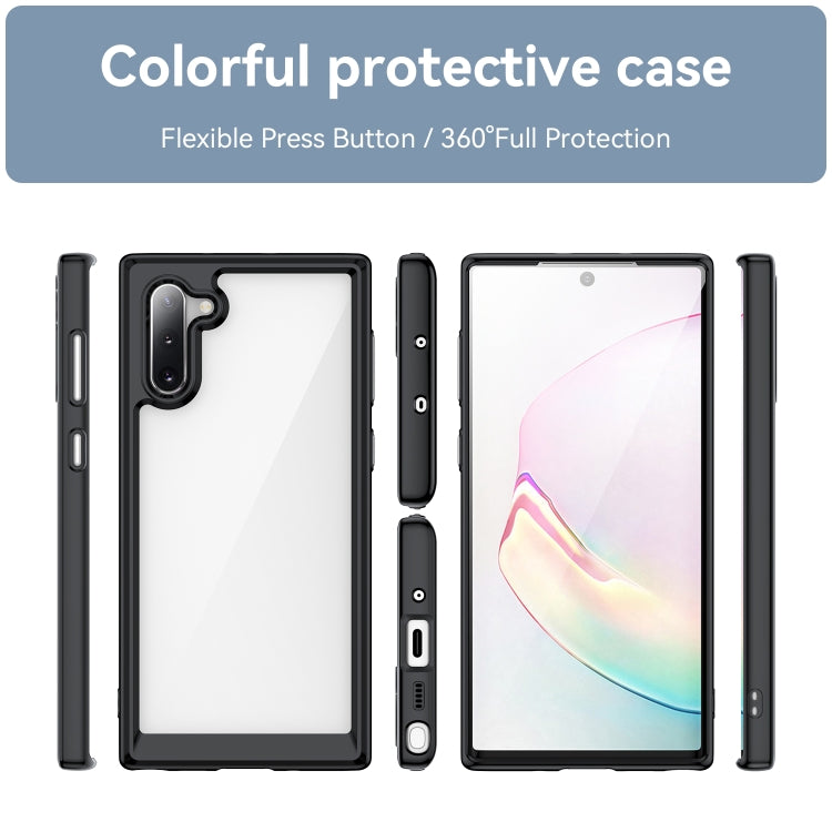 For Samsung Galaxy Note10 Colorful Series Acrylic + TPU Phone Case