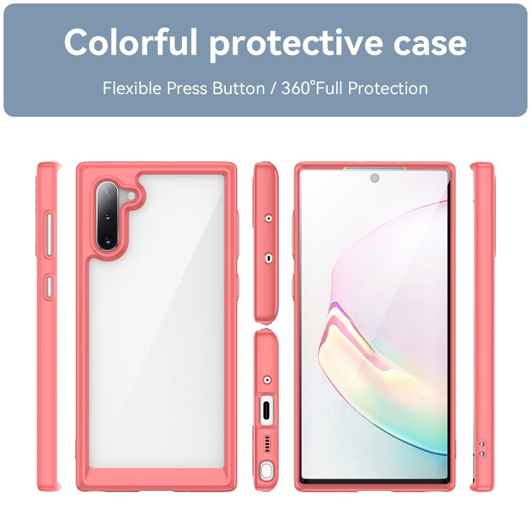 For Samsung Galaxy Note10 Colorful Series Acrylic + TPU Phone Case