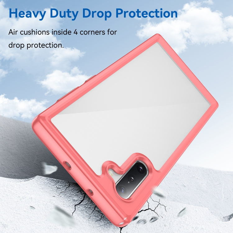 For Samsung Galaxy Note10 Colorful Series Acrylic + TPU Phone Case