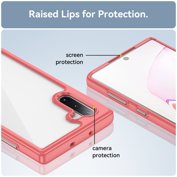 For Samsung Galaxy Note10 Colorful Series Acrylic + TPU Phone Case