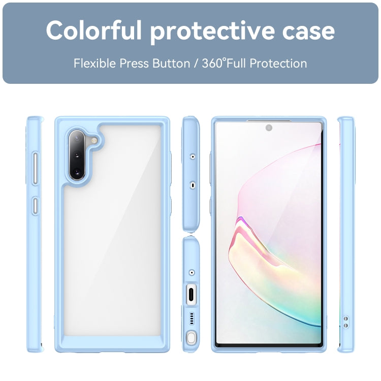 For Samsung Galaxy Note10 Colorful Series Acrylic + TPU Phone Case