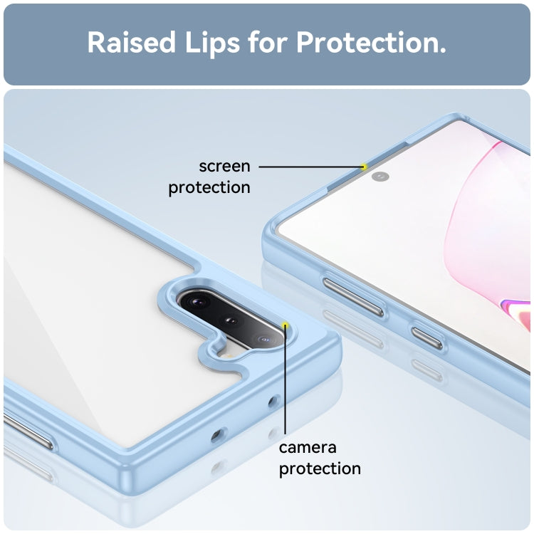 For Samsung Galaxy Note10 Colorful Series Acrylic + TPU Phone Case