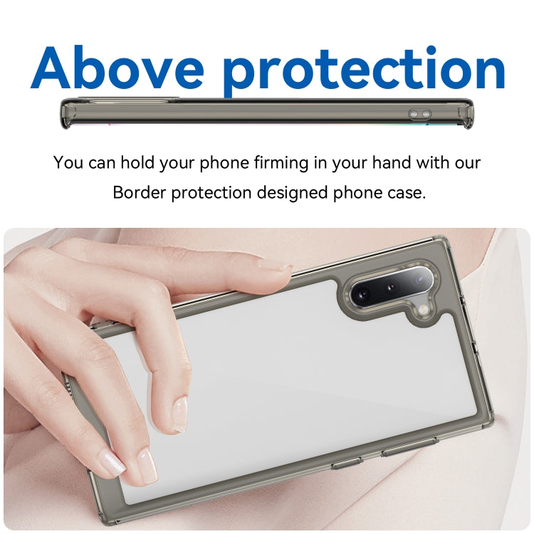 For Samsung Galaxy Note10 Colorful Series Acrylic + TPU Phone Case