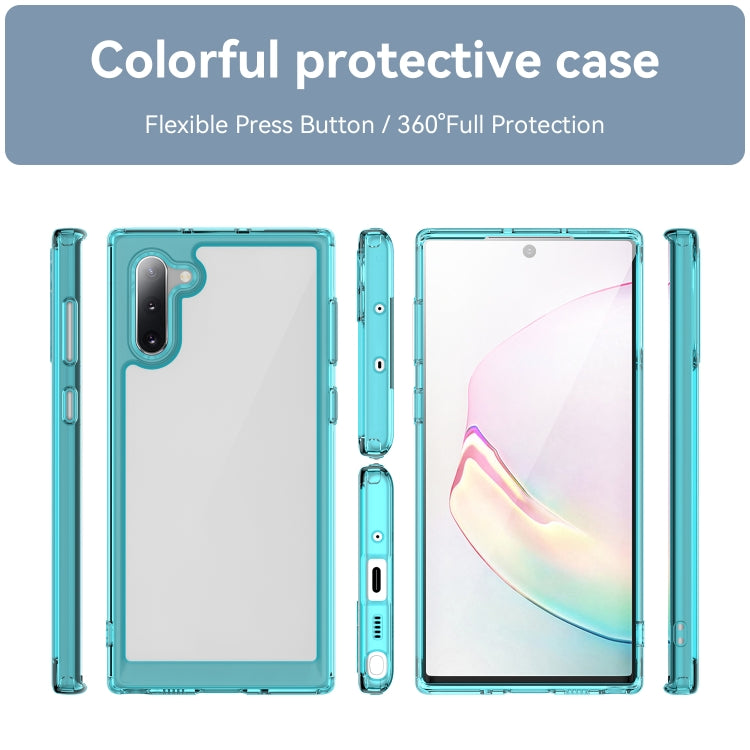 For Samsung Galaxy Note10 Colorful Series Acrylic + TPU Phone Case