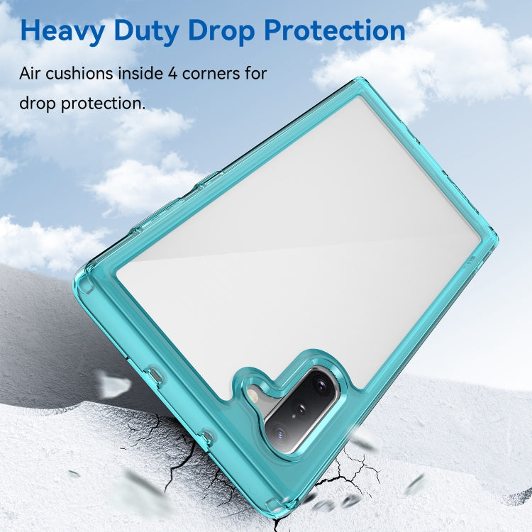 For Samsung Galaxy Note10 Colorful Series Acrylic + TPU Phone Case