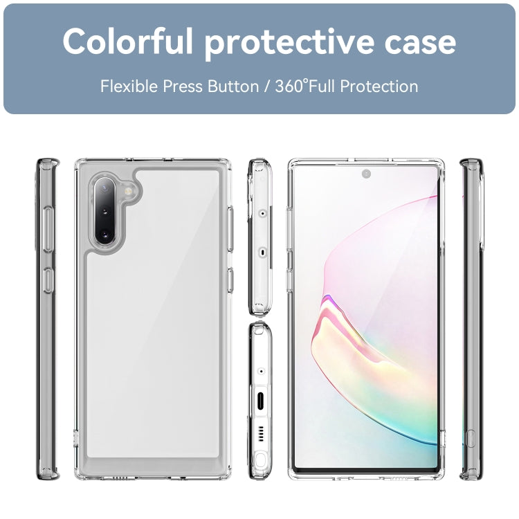 For Samsung Galaxy Note10 Colorful Series Acrylic + TPU Phone Case
