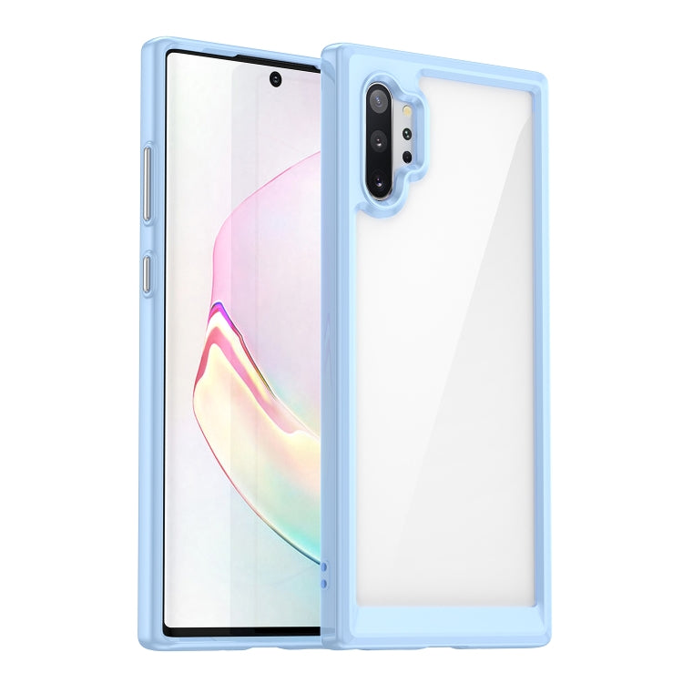 For Samsung Galaxy Note10+ Colorful Series Acrylic + TPU Phone Case