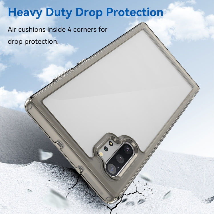 For Samsung Galaxy Note10+ Colorful Series Acrylic + TPU Phone Case