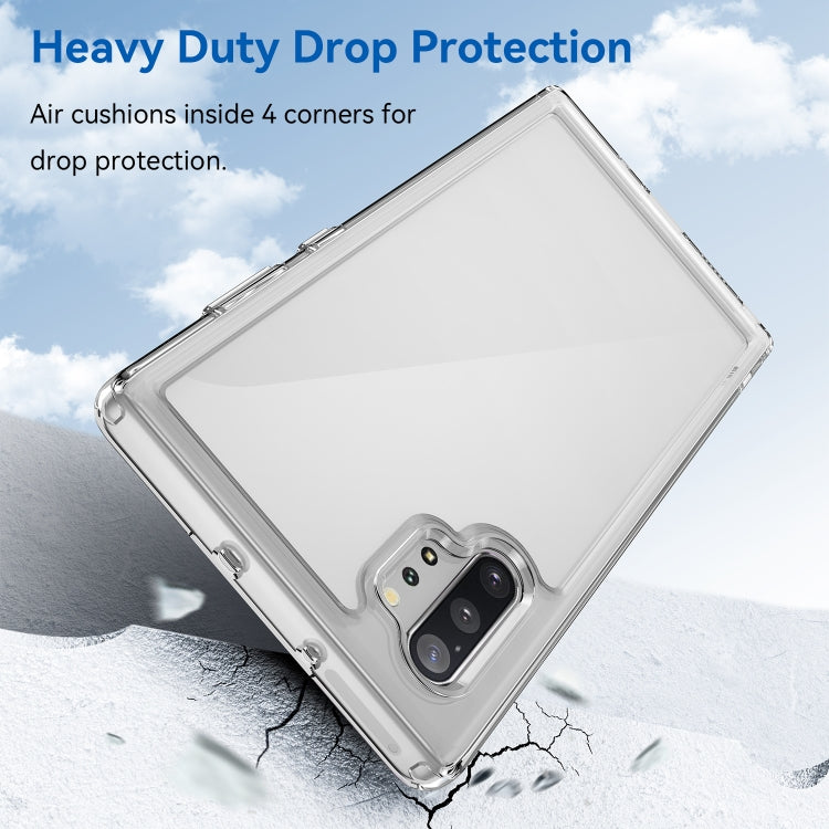 For Samsung Galaxy Note10+ Colorful Series Acrylic + TPU Phone Case