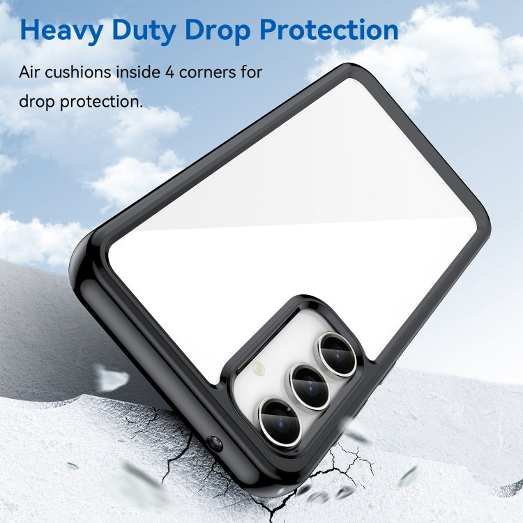 For Samsung Galaxy S23 FE Colorful Series Acrylic + TPU Phone Case