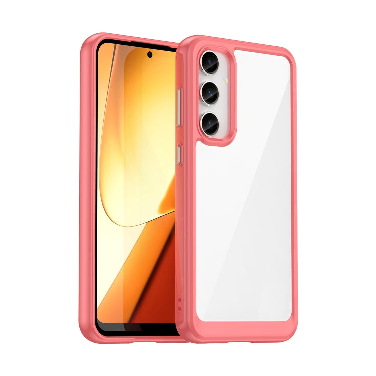 For Samsung Galaxy S23 FE Colorful Series Acrylic + TPU Phone Case