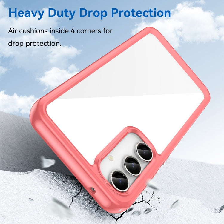 For Samsung Galaxy S23 FE Colorful Series Acrylic + TPU Phone Case