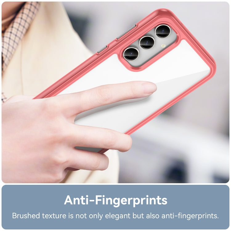 For Samsung Galaxy S23 FE Colorful Series Acrylic + TPU Phone Case