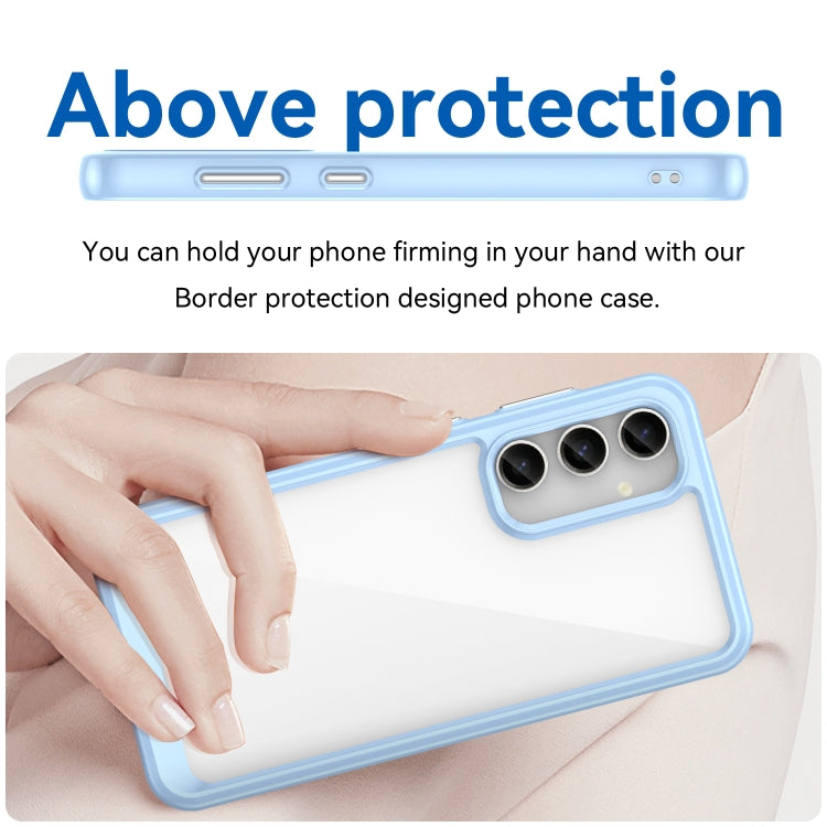 For Samsung Galaxy S23 FE Colorful Series Acrylic + TPU Phone Case