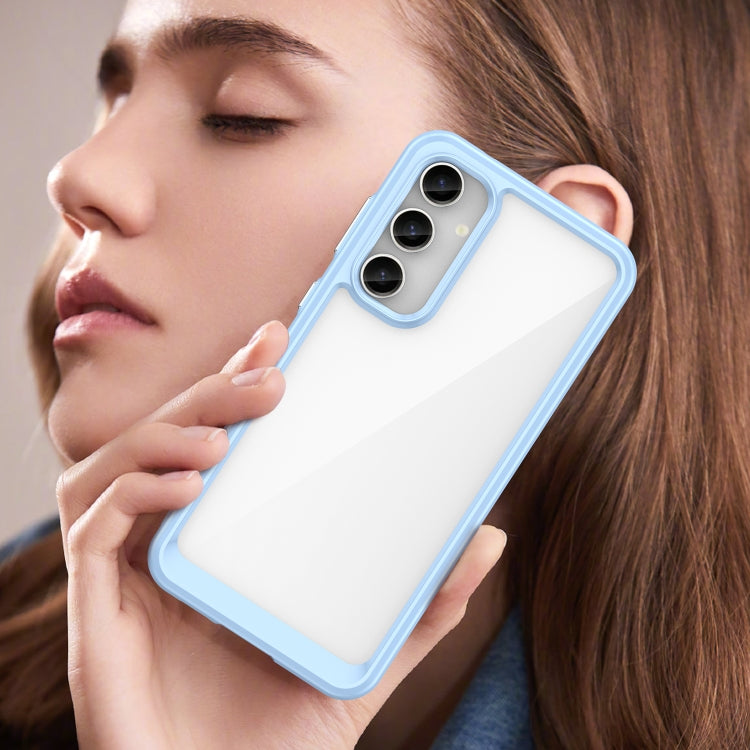 For Samsung Galaxy S23 FE Colorful Series Acrylic + TPU Phone Case