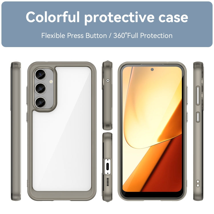 For Samsung Galaxy S23 FE Colorful Series Acrylic + TPU Phone Case