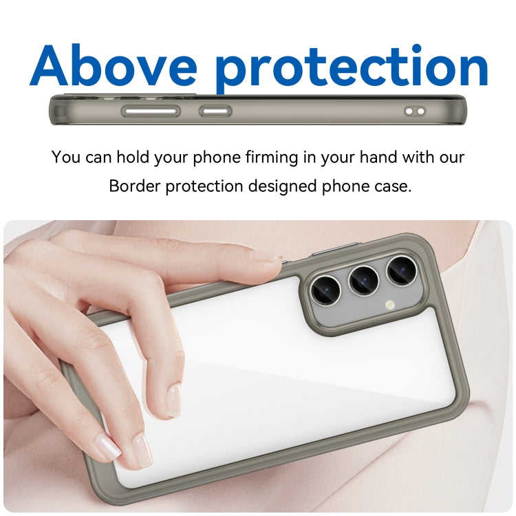 For Samsung Galaxy S23 FE Colorful Series Acrylic + TPU Phone Case