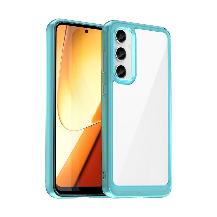 For Samsung Galaxy S23 FE Colorful Series Acrylic + TPU Phone Case