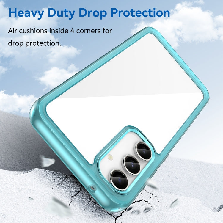 For Samsung Galaxy S23 FE Colorful Series Acrylic + TPU Phone Case