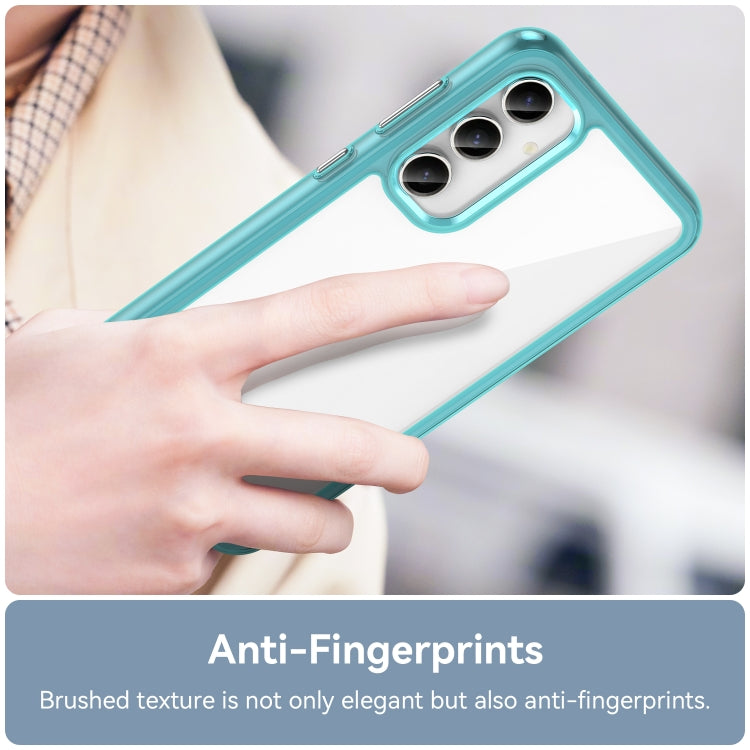 For Samsung Galaxy S23 FE Colorful Series Acrylic + TPU Phone Case