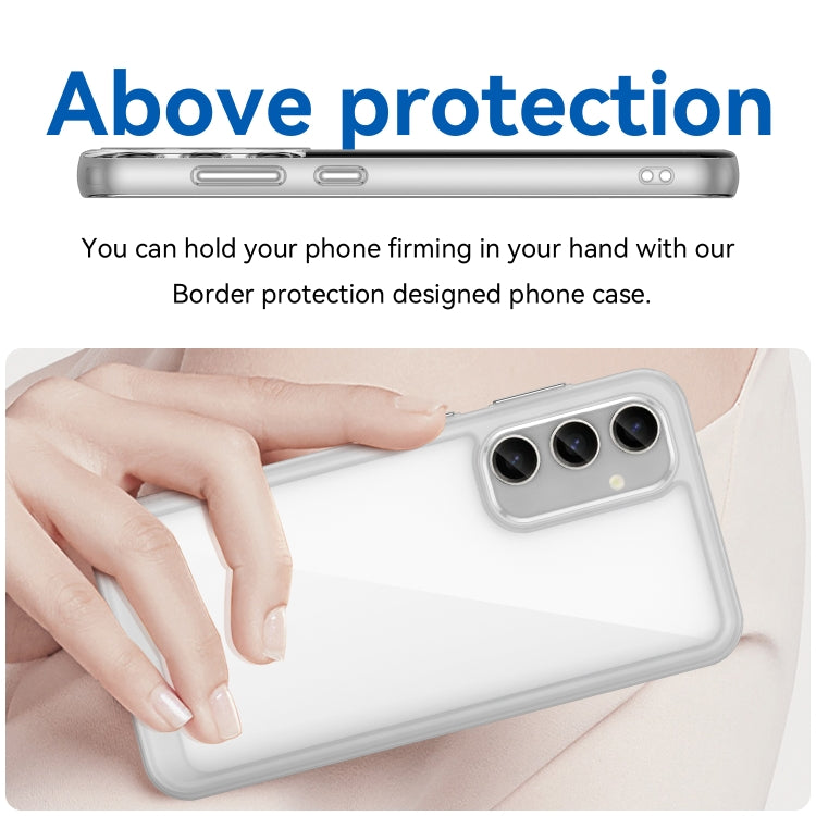 For Samsung Galaxy S23 FE Colorful Series Acrylic + TPU Phone Case