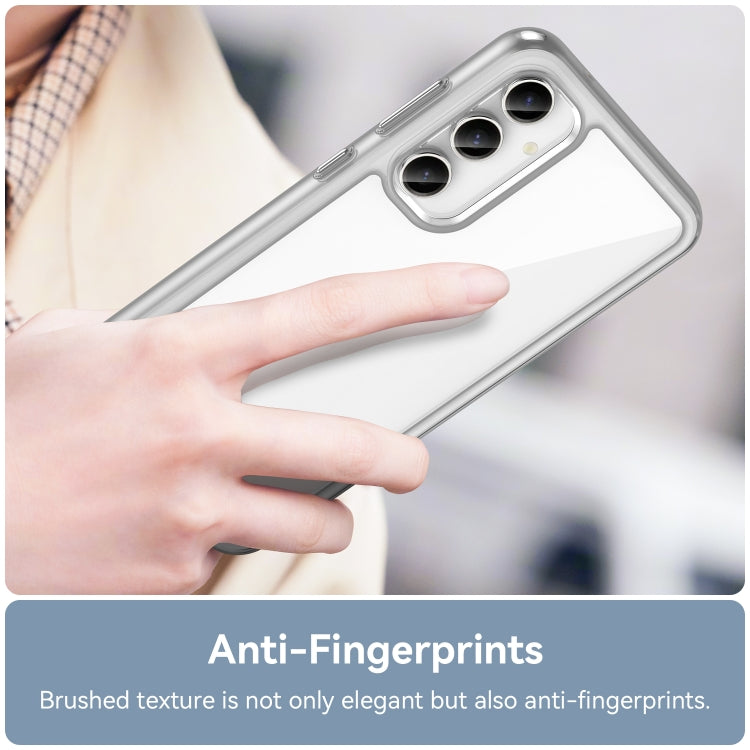 For Samsung Galaxy S23 FE Colorful Series Acrylic + TPU Phone Case