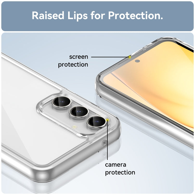 For Samsung Galaxy S23 FE Colorful Series Acrylic + TPU Phone Case