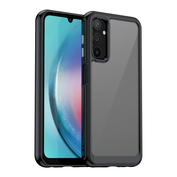 For Samsung Galaxy A25 5G Colorful Series Acrylic + TPU Phone Case