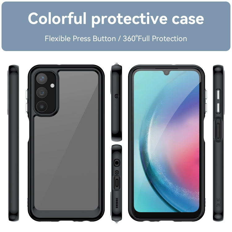 For Samsung Galaxy A25 5G Colorful Series Acrylic + TPU Phone Case