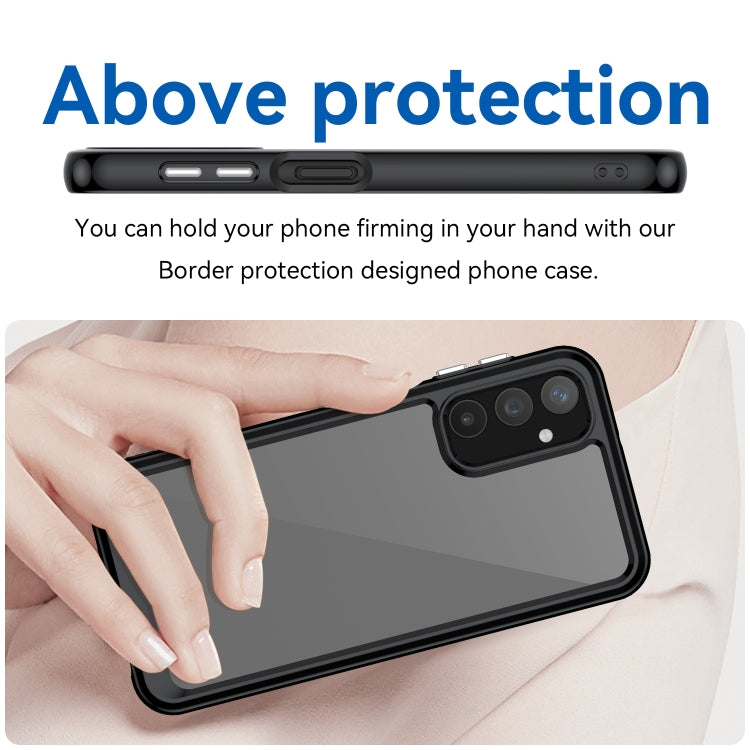 For Samsung Galaxy A25 5G Colorful Series Acrylic + TPU Phone Case