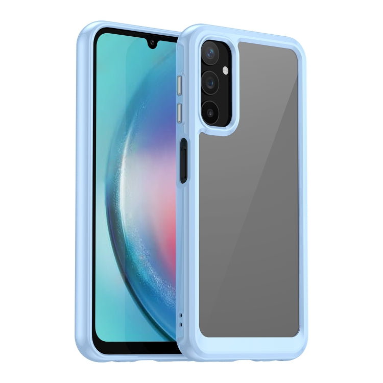 For Samsung Galaxy A25 5G Colorful Series Acrylic + TPU Phone Case