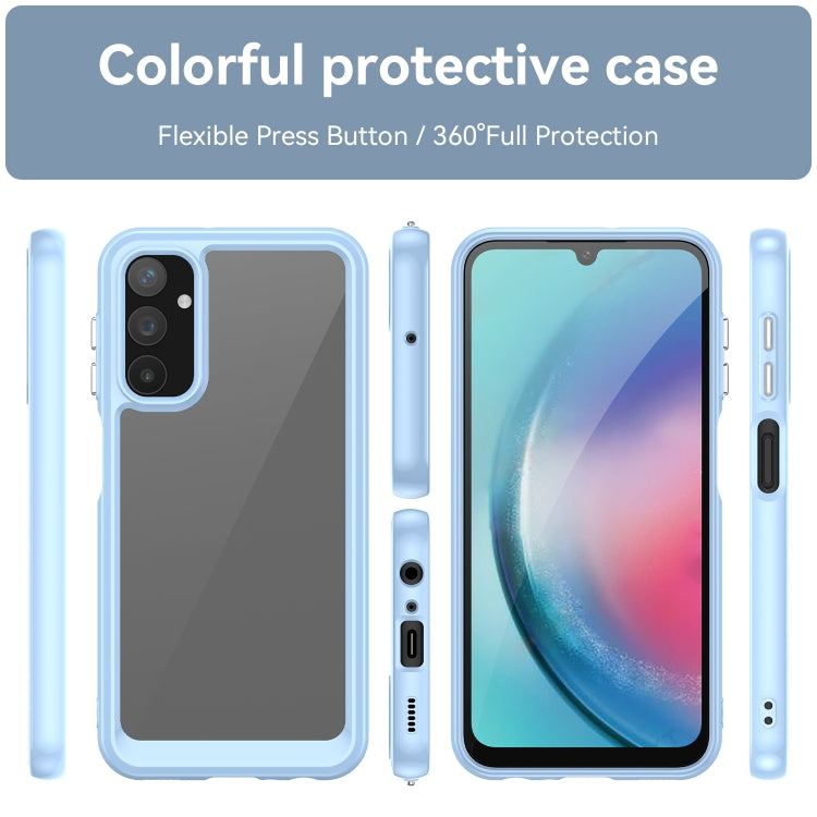 For Samsung Galaxy A25 5G Colorful Series Acrylic + TPU Phone Case