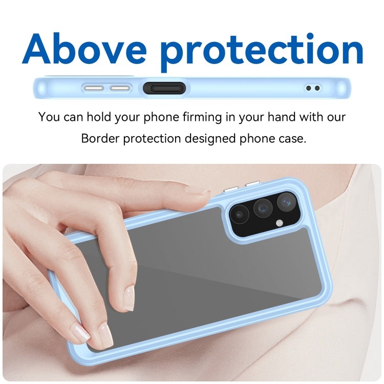 For Samsung Galaxy A25 5G Colorful Series Acrylic + TPU Phone Case