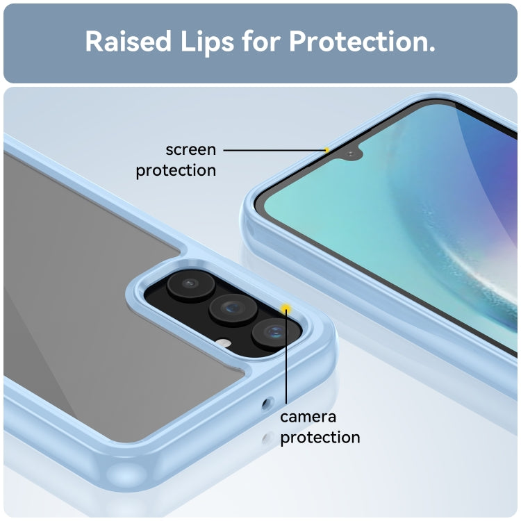 For Samsung Galaxy A25 5G Colorful Series Acrylic + TPU Phone Case