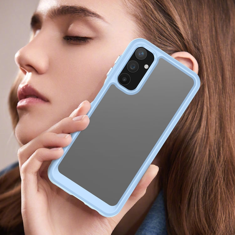 For Samsung Galaxy A25 5G Colorful Series Acrylic + TPU Phone Case